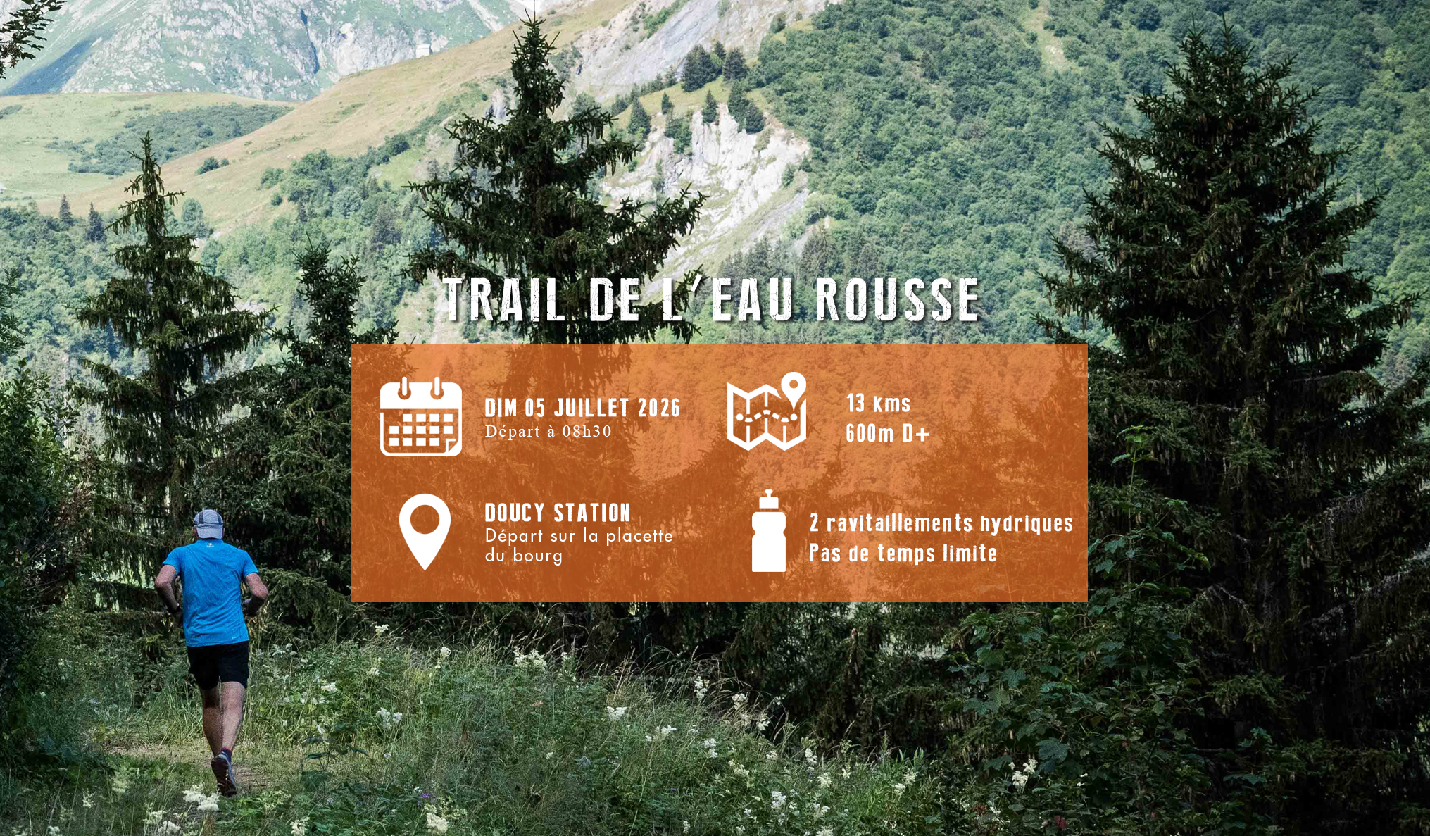 Trail de l'eau rousse